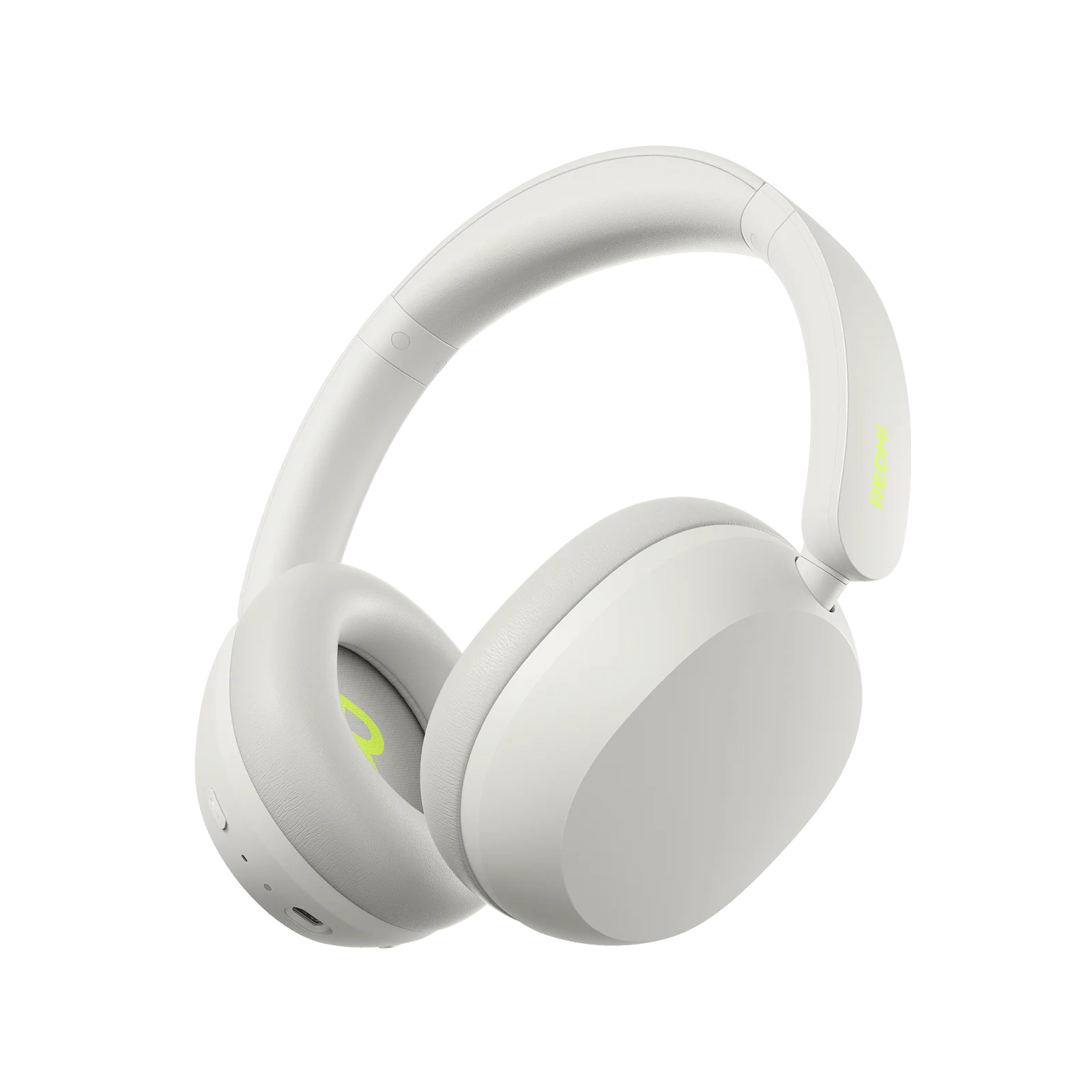 original (4) Xiaomi Redmi Headphones Neo Over-Ear Available Microphone Wireless Bluetooth USB-C Sand White - Image 1